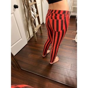 Paige vertical stripe jeans